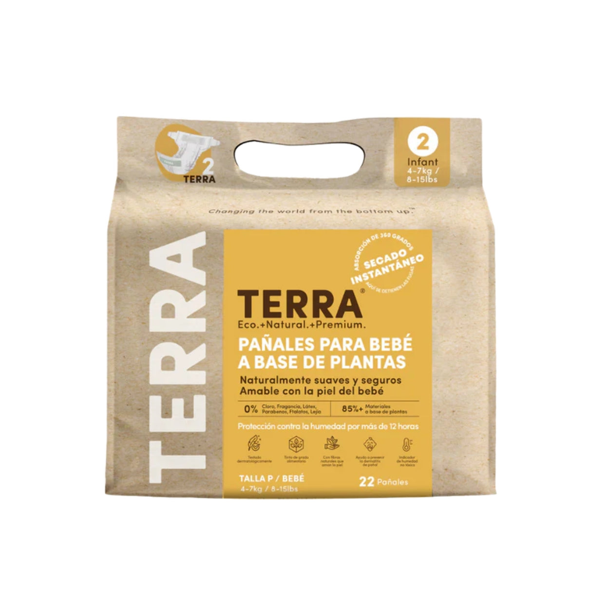 Pañales Terra Biodegradables