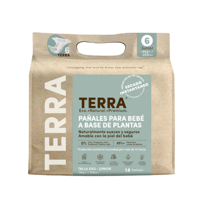 Pañales Terra Biodegradables