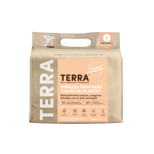 Pañales Terra Biodegradables Talla