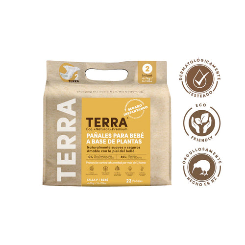 Pañales Terra Biodegradables