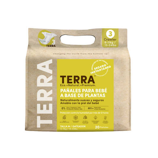 Pañales Terra Biodegradables Talla