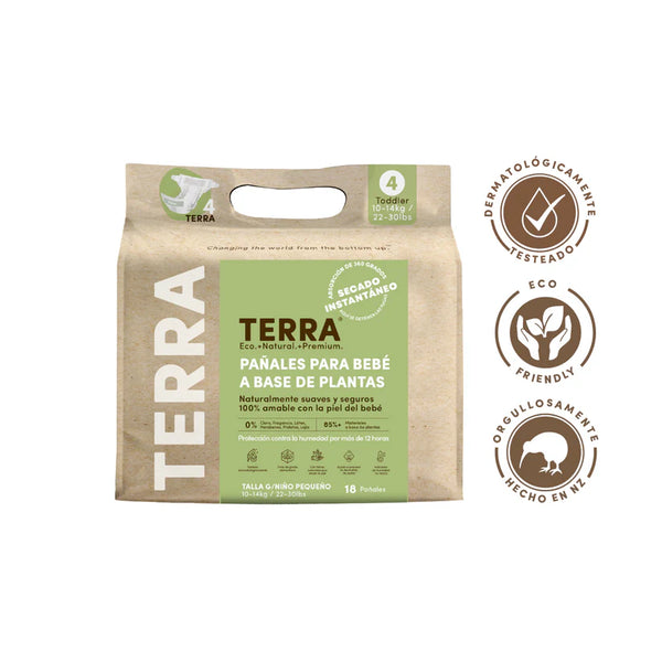 Pañales Terra Biodegradables