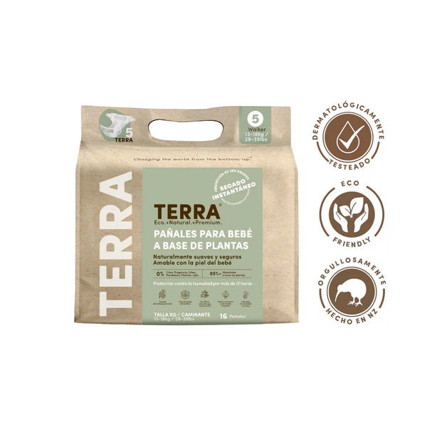 Pañales Terra Biodegradables