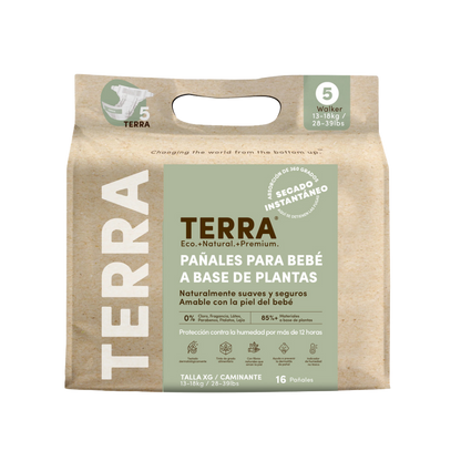 Pañales Terra Biodegradables Talla