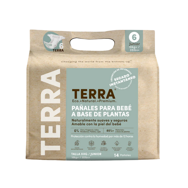 Pañales Terra Biodegradables
