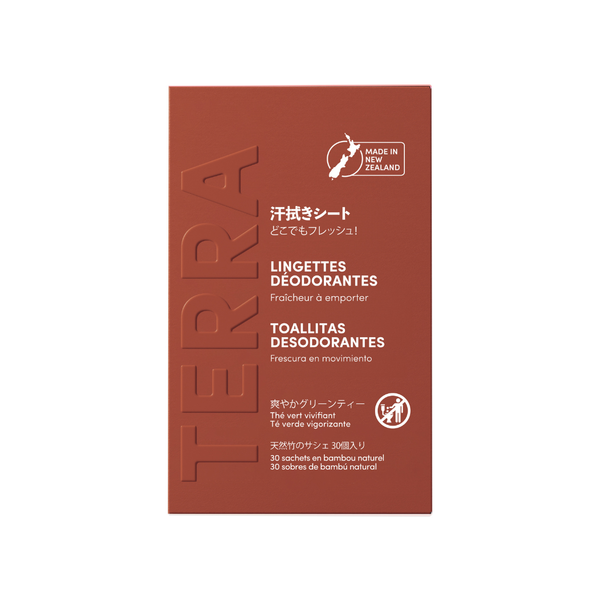 Toallitas Húmedas Terra Desodorantes x30 sachets