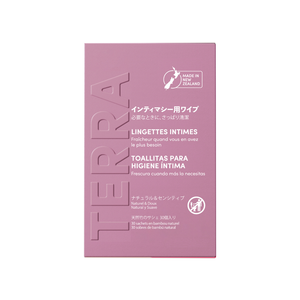 Toallitas Húmedas Terra de Higiene Íntima x30 sachets