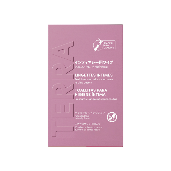Toallitas Húmedas Terra de Higiene Íntima x30 sachets